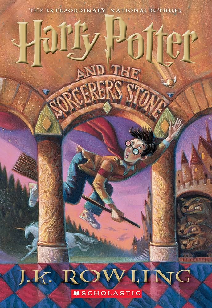 Harry potter book cover