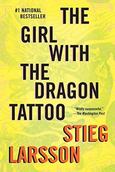 The girl with the dragon tatoo book cover