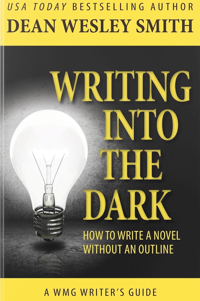 Writing into the dark book cover